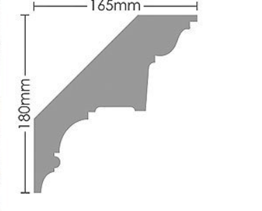 PPM 50 Waterleaf & Flute Cornice - Image 3
